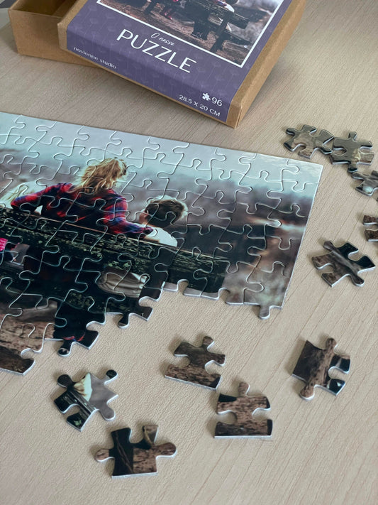 Puzzle Personalizado com Fotografia - 96 Peças