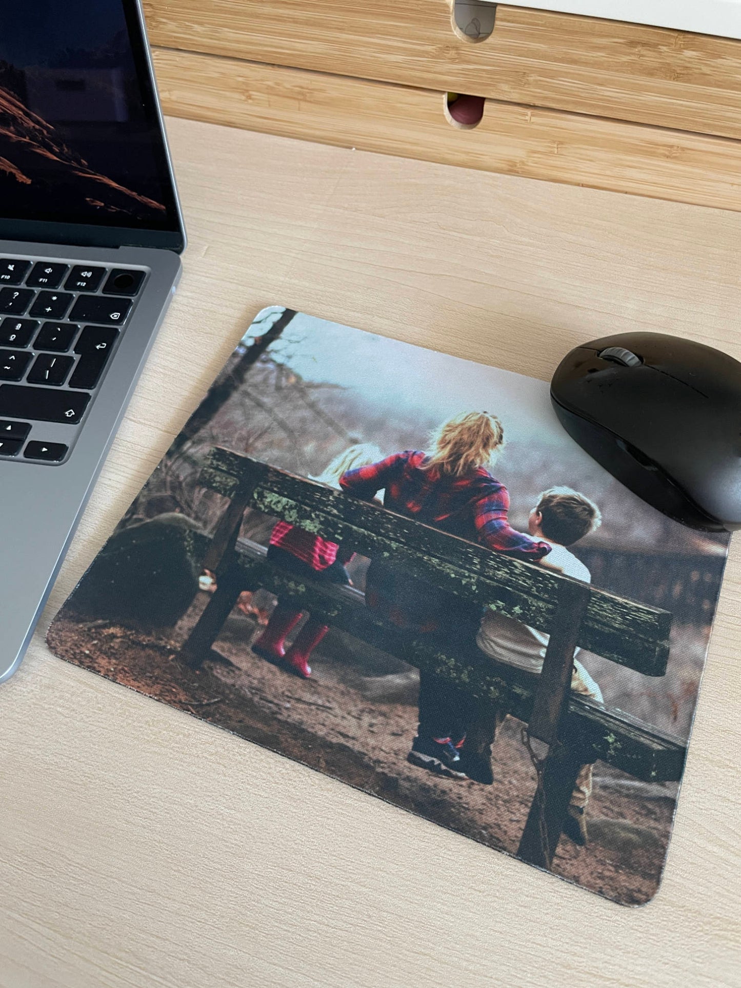 Tapete de Rato Personalizado com Fotografia